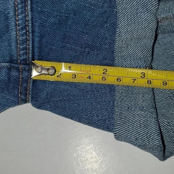 BLANK NYC Non-Distressed Roll Up "The Fulton" Jean Shorts NWT - Picture 8 of 8